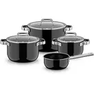 WMF Topf-Set Fusiontec® Mineral Pro schwarz 4-tlg.