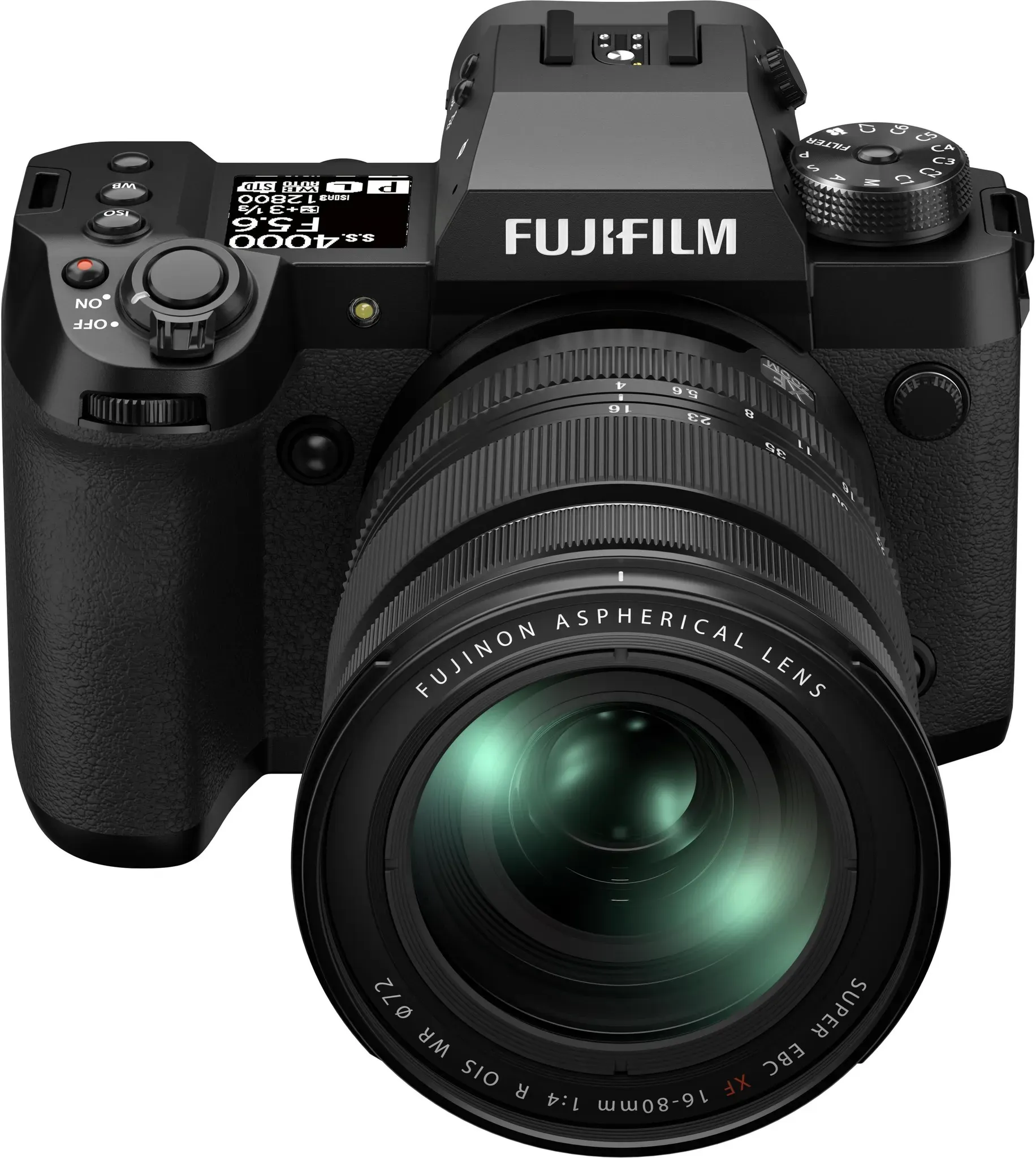 Fujifilm X-H2 Kit (16 - 80 mm, 40.20 Mpx, APS-C / DX), Kamera, Schwarz