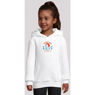 F4NT4STIC Basic Kids Hoodie Japanischer Shiba Inu Hund in weiß | Gr.: 122/128