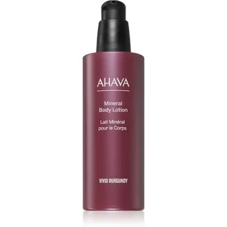 AHAVA Vivid Burgundy feuchtigkeitsspendende Bodylotion mit Mineralien aus dem Toten Meer 250 ml