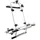 Fabbri Portatutto Fabbri Bici Doppia Porta Ducato/Jumper/Boxer Fahrradträger Heckmontage für Fahrräder Aluminium
