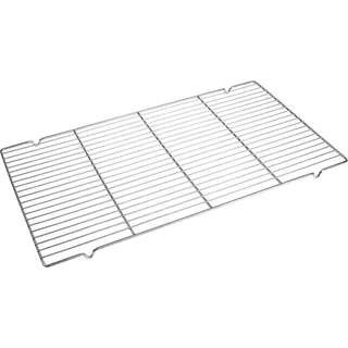 Dr. Oetker Torten-/Kuchenrost 45cm eckig, Kuchenrost zum Auskühlen und fertig verzieren von Kuchen und Torten, überzeugt durch festen Stand, (Farbe: Silber), Menge: 1 Stück, 45 x 30 x 0,2 cm