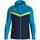 Trainingsjacke mit Kapuze Kinder 914 marine/blau/neongelb 152
