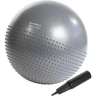 HMS Gymnastikball mit massagenoppen yb03 HMS dunkelgrau 65 CM
