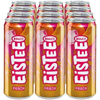 Rauch Eistee Pfirsich 0,33 Liter, 12er Pack