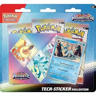 Pokémon Prismatische Entwicklungen Tech Sticker Kollektion