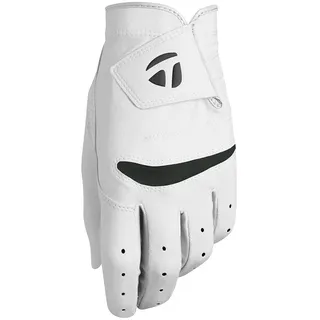 TaylorMade Stratus Golfhandschuh für Herren, weich, Weiß, Größe M