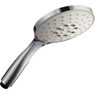 Herzbach Living Spa Handbrause 11.675500.1.01 Brausekopf 130mm, mit Clean-Effekt, chrom