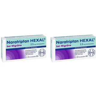 Naratriptan Hexal Bei Migräne 2,5 Mg Filmtabletten