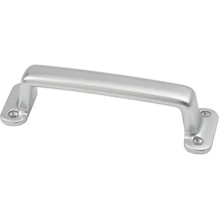 Hermeta Metaalwaren BV Handgriff A.30mm L.160mm B.42mm Alu-Guss silberf.elox.Löcher 4,D.3,7mm HERMETA