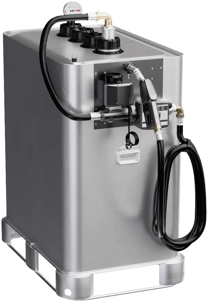 Dieseltankanlage Schütz VET 700/1.000 Liter inkl. PIUSI-Pumpe ohne/mit Filter, 700 Liter