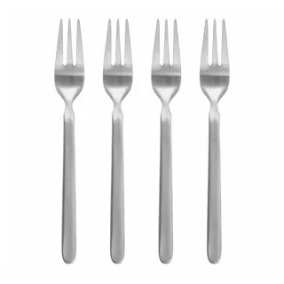 BLOMUS Kuchengabel Stella 4tlg. Edelstahl Silber