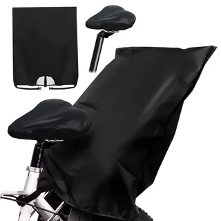 Regenschutz für Fahrradkindersitz, Universal Wasserdichte Abdeckung für Kinder Fahrrad Hinten mit Reflekorstreifen, Regenschutz Kinderfahrradsitz für Alle Sitze Geeignet