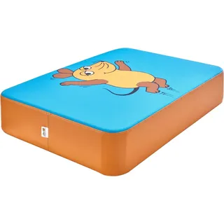 hipp-hopp - das hüpfpolster Weichbodenmatte Hüpfpolster S orange, Die Maus, Maus, Hüpfmatte; 97x70x17 cm; Made in Germany orange