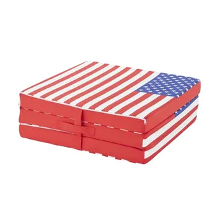 Klappmatratze  United State , rot , Maße (cm): B: 60 H: 21