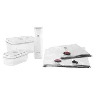 Zwilling Fresh & Save Vakuum Starter Set, Glas / S/m 7-tlg, Weiß