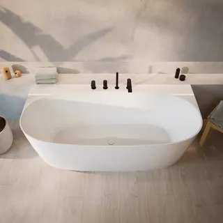 rivea Maila Vorwand-Badewanne 180 x 86 cm (BR0616WH)