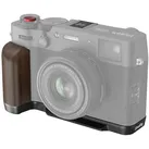 SmallRig L-förmige Montageplatte mit Holzgriff 4805 für Fujifilm X100VI und X100V schwarz