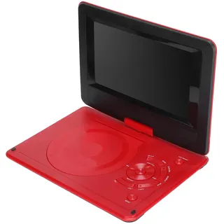 Tragbarer DVD-Player 8,5 Zoll mit großen Display, USB/SD-Karte, AV-Eingang/Ausgang, integriertem Kartenleser, PAL/NTSC/SECAM-TV, 1500 mAh (EU-Stecker)