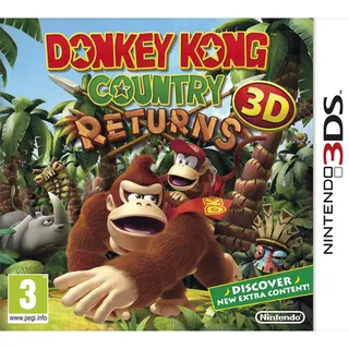 Nintendo Donkey Kong Country Returns 3D - Multicolor