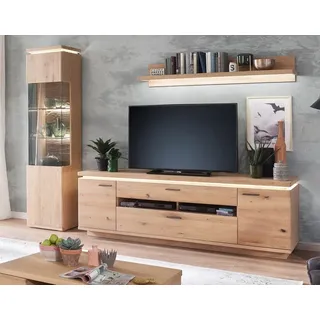 MCA Furniture MCA Barcelona Wohnkombination 4 Holzwerkstoff/Bianco - Bianco