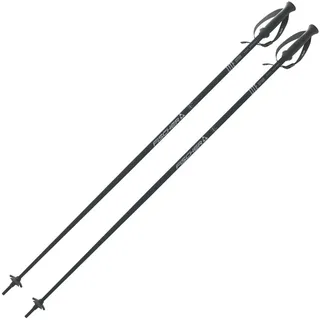 Skistöcke Fischer Lite Edition Alu - Alpin Ski Stöcke - hochwertiger Aluminium Skistock - Allmountain Pistenstock - Unisex - ergonomischer Griff - verstellbare Handschlaufe (135)