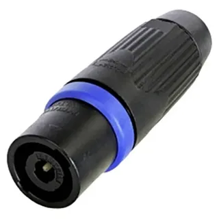 Neutrik NLT4MXX-BAG - Speakon Stecker 4-Pol male, schwarz