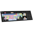 Logickeyboard Adobe Premiere Pro CC Kabelgebunden Tastatur Deutsch, QWERTZ Schwarz Multimediatasten, USB-Hub, Geräuscharme Tasten