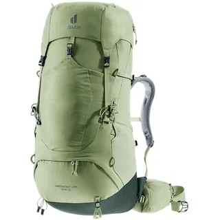 Deuter Aircontact Lite 45+10 SL Rucksack (Größe 45+10L, oliv)