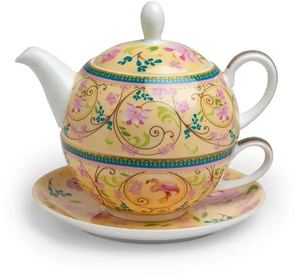 TeaLogic Tea for One Teeservice - Set EMMA - Bone China Porzellan