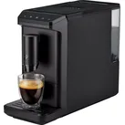 Tchibo Kaffeevollautomat Esperto mini für Caffè Crema und Espresso, nur 16cm breit, klein und kompakt, geeignet für jede Küche, Camping, Tinyho... - Schwarz