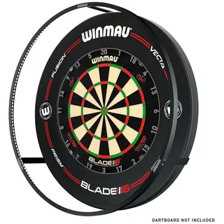 WINMAU Dartboard-Beleuchtung Bundle "Plasma + Surround Black 4305",schwarz,