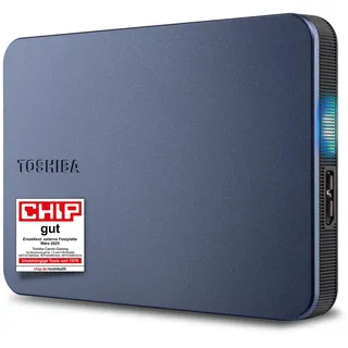 Toshiba Canvio Gaming 2 TB USB 3.2 Gen 1 Dunkelgrau HDTX220EK3AA