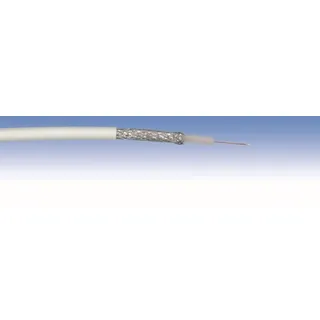 Koaxialkabel Koax 90 dB - 25 Meter, weiß