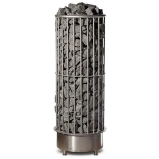 FinTec BJÖRN 15 kW Premium Elektro-Saunaofen finnischer Stand-Saunaofen aus Edelstah