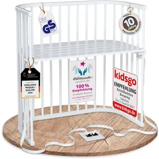 babybay Boxspring Beistellbett weiß