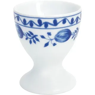 Kahla Rossella Zwiebelmuster Eierbecher mit Fuß | Eierhalter mit Zwiebelmuster Dekor aus Porzellan