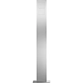 Elcom ELCO SMT-2/1EM SMT-2/1EM Standsäule MODESTA (2Mod.), Elektronikzubehör + Gehäuse, Silber