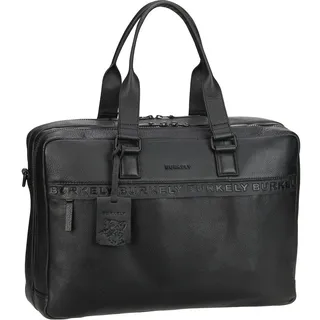 Burkely Aktentasche Minimal Mason 1000801 Laptoptaschen Schwarz Herren