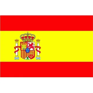 Flagge Spanien 90 x 150 cm Fahne mit 2 Ösen 100g/m2 Stoffgewicht Hissflagge Hissen