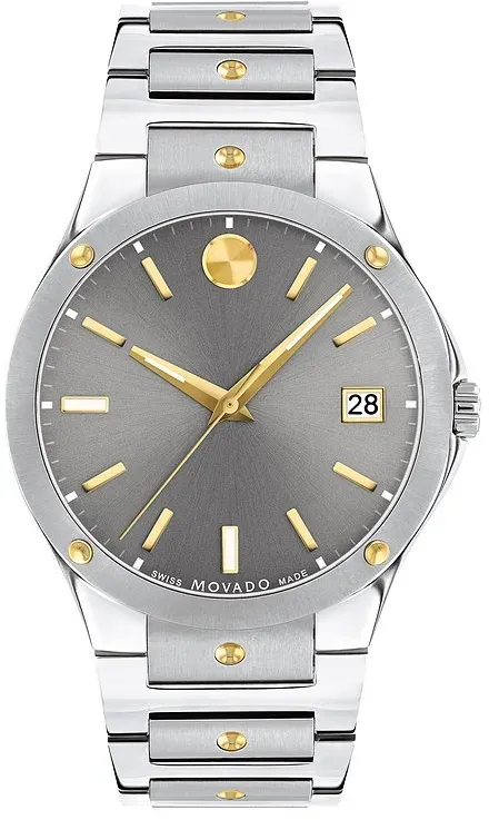MOVADO Herrenuhr SE 0607514 - bicolor