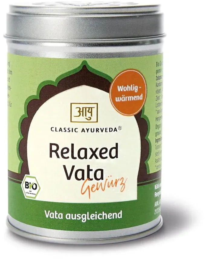 Classic Ayurveda Relaxed Vata Gewürz Bio 70 g