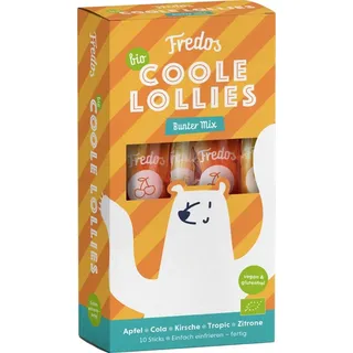 Fredos Fredo’s Coole Lollies Bunter Mix bio (10St)