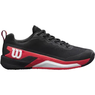 Wilson Rush Pro 4.5 Clay Tennisschuh, Black/Infrared/White, 43 1/3