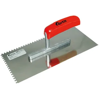Fortis Glättekelle gezahnt 280x130mm 15x15mm FORTIS