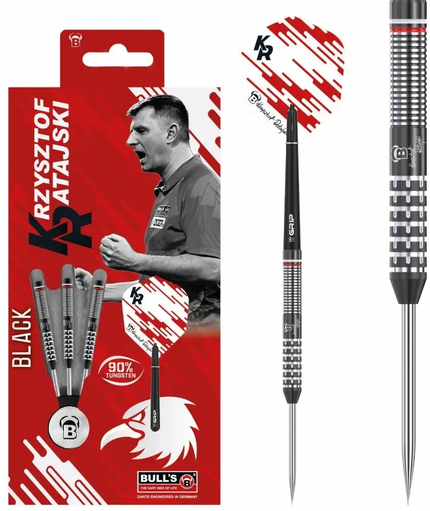 BULL'S Krzysztof Ratajski G2 Black Edition - Steeldarts - 26g