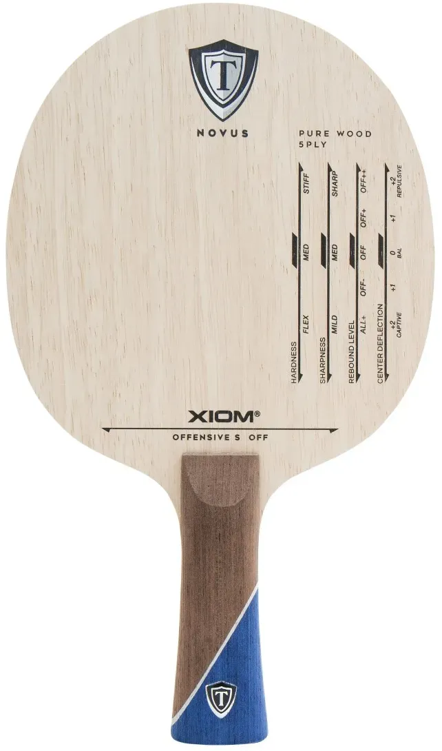XIOM Holz Offensive S - Griffform gerade - gerade