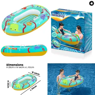 BESTWAY 119 x 79 cm Blau - Perfekt für Sommerspaß am Wasser!