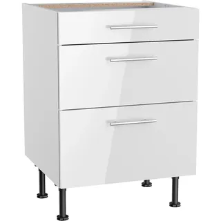 OPTIFIT Unterschrank Optikomfort Rurik986 60 x 87 x 58,4 cm Weiß