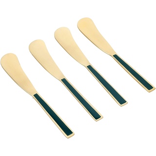 Artesà Butter Spreaders Butterstreuer, Edelstahl, Gold